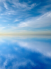 Wall Mural - Sky and water