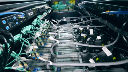 Functioning servers in the upward view