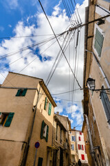 Wall Mural - house facade in the village of Rians, in Provence