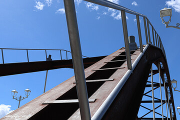 Site With Crane and Sky