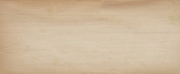 Poster - Old brown paper parchment background design with distressed vintage stains and ink spatter and white faded shabby center, elegant antique beige color