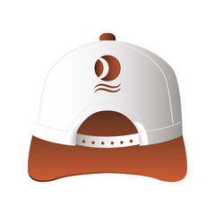 Sticker - sport cap branding accessory icon