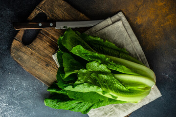 Wall Mural - Raw salad cooking concept