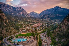 Ouray Is A Tourist Mountain Town With A Hot Springs Aquatic Center