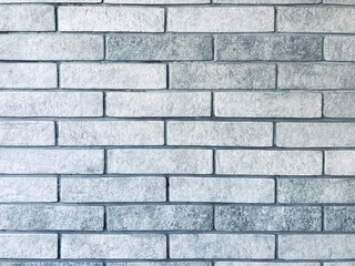 Wall Mural - Grey brick wall