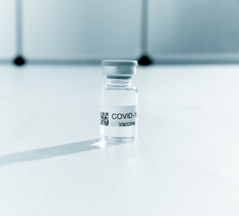 Sticker - COVID Vaccine in glass vial