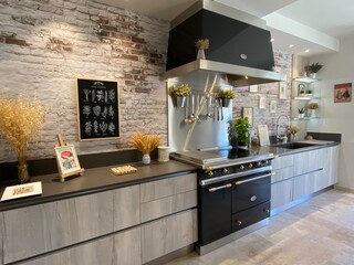 modern kitchen interior