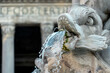 Fontana del Pantheon particolare