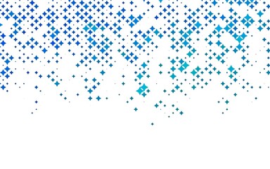 Poster - light blue, green vector background with colored stars.
