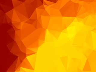 Decorative background with colorful polygon shapes