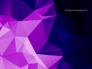 Decorative background with colorful polygon shapes