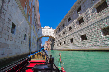 Wall Mural - The Bridge of Sighs in Venice.