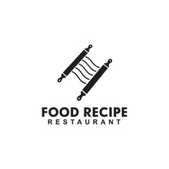 Poster - Food recipe restaurant logo design template