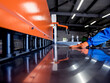 © romaset - The technician operator use hydraulic bending machine