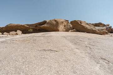 Wall Mural - Vogelfederberg rocks in Namibia