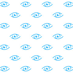 blue eye pattern. vison background