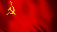 Flag Of The USSR (Soviet Socialist Indestructible Union Of Free Republics), Main Symbol Of Communism