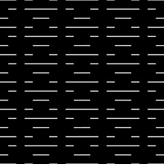 Seamless surface pattern design with strokes. Broken lines. Dashes motif. Horizontal bars illustration. Repeated slabs ornament background. Dashed wallpaper. Linear image. Digital paper print. Vector.