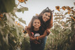 © Tamara Sales  - fall day in Florida at a pumpkin patch at a farm picking pumpkins