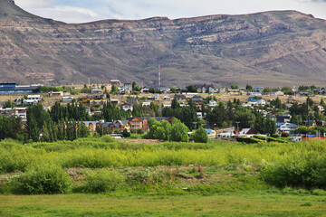 Sticker - The road in El Calafate, Patagonia, Argentina