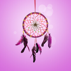 Wall Mural - dream catcher hanging