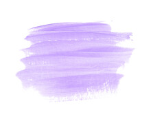 Purple Brush Stroke Paint Creative Design. Lavender Logo Texture Background. Image. 
