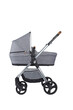 Light grey baby stroller