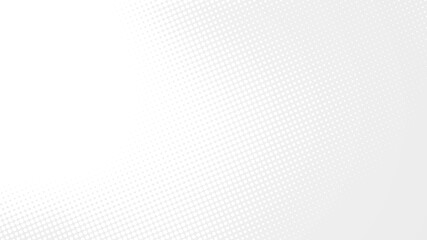 Aufkleber - Dot white gray wave light technology texture background. Abstract big data digital concept. 3d rendering.