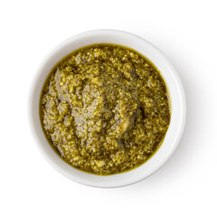 Wall Mural - Bowl with pesto sauce