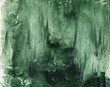 Watercolor drips. Natural deep green background. Abstract painting. Oil on canvas. Background texture. Modern Wallpaper