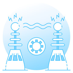 Sticker - Tesla Coil