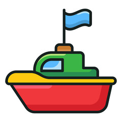 Poster - Toy Boat 