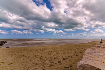 Seascape - Beach and rough sea