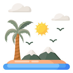 Sticker - Island 