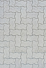 Interlocking paver tiles seamless