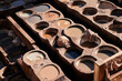 © IVAN GENER/Stocksy - Chouara tannery colored dyes Morocco