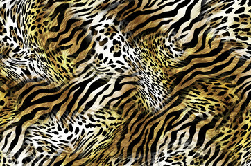 abstract leopard print texture design	