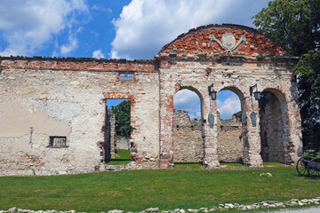 Wall Mural - ancient roman aqueduct country