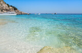 Fototapeta Mapy - Cala Gabbiani beach, Sardinia, Italy