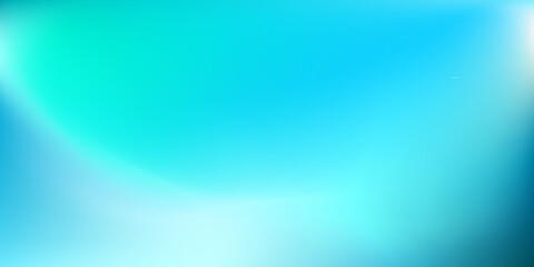 abstract teal blue background. blurred gradient turquoise backdrop. vector illustration for your gra