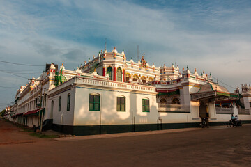 Sticker - A grand mansion in a Chettinadu village