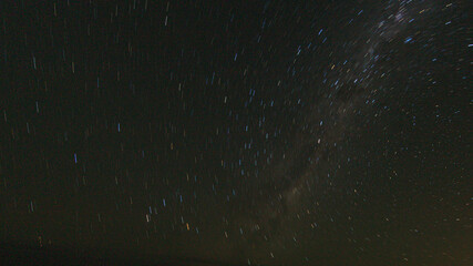 picture of cloudless starry sky at nighttime at northern hemisphere