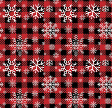 Buffalo Plaid Christmas Jingle Bells On The Background Of The Music Page. Festive Seamless Pattern. Vector Illustration.
