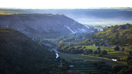 Nature scape of Moldova