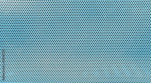 Fotografía abstract Steel with black hole grilles for the background,metal grid wicker texture,Pattern of dots