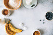 © Nata≈°a Mandiƒá/Stocksy - Fresh ingredients for a banana cake