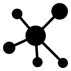 Sticker - Molecular Network 