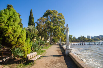 Abkhazia, Sukhum, October 2020, embankment