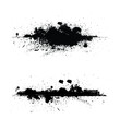 © miloje - Edges Vector Set . Design Elements . Grunge Borders , Dividers or Brush Strokes .