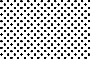 Fototapete - Dots, dotted circles background pattern and texture. Polka dots, speckles, spotted editable vector illustration